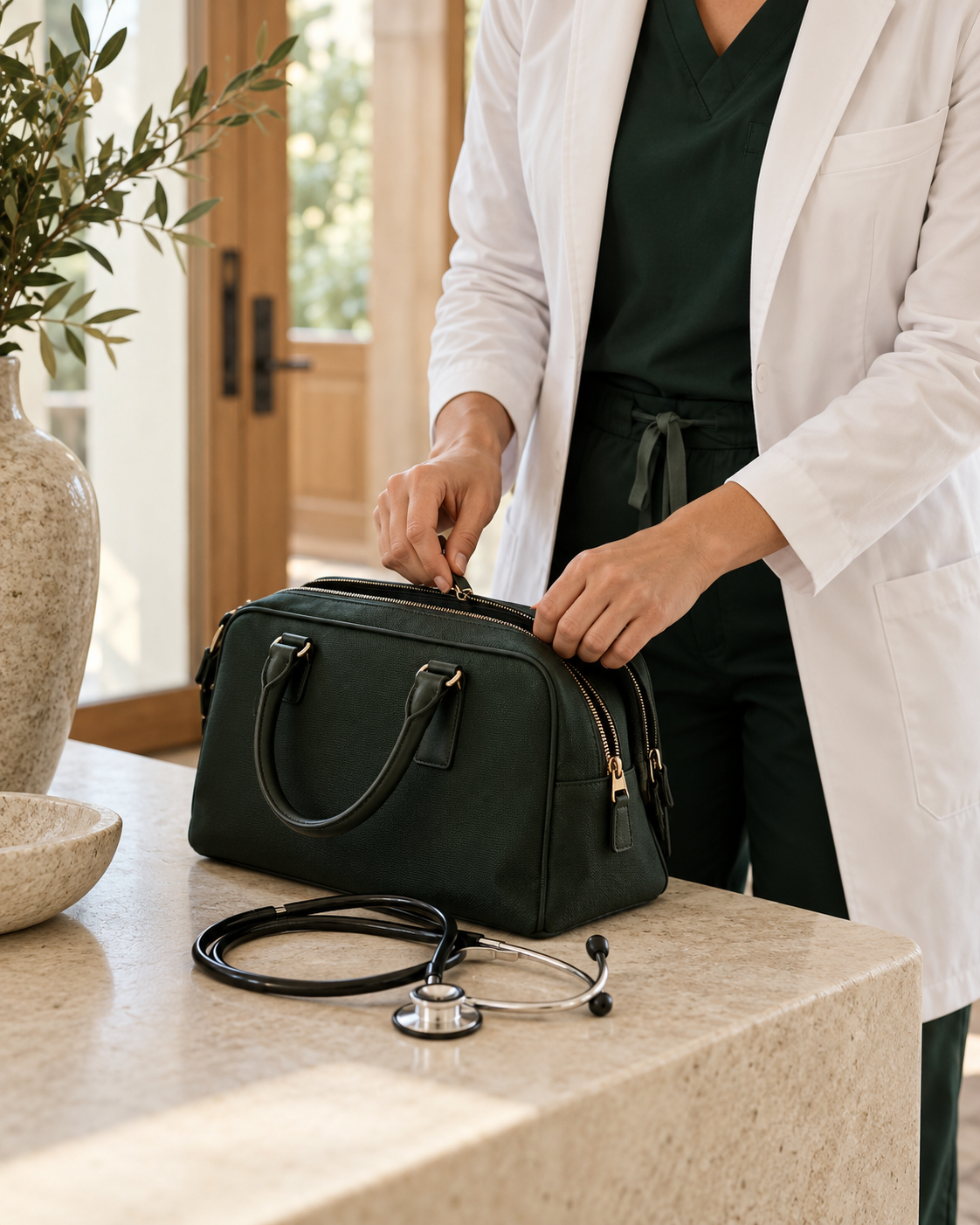 In-home urgent care visit